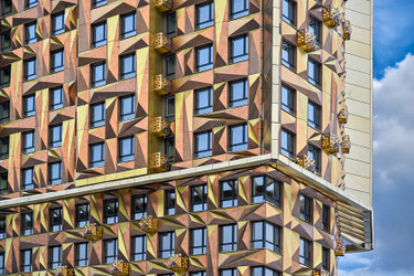 Планировка трехкомнатной(квартира) площадью 73.3 квадратных метров в ЖК “ЖК Малевич”