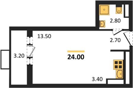 Планировка квартиры, ID 104623