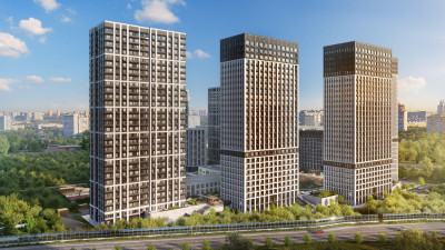 Планировка трехкомнатной(квартира) площадью 111.6 квадратных метров в ЖК “ЖК Вестердам”