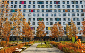Сквер в близи ЖК "Green Park"