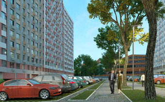 парковка жк