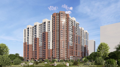 Планировка однокомнатной(квартира) площадью 38.15 квадратных метров в ЖК “ЖК Онегин Подольск”