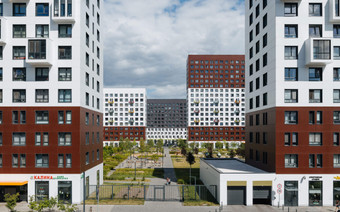 Корпуса в ЖК "Green Park"