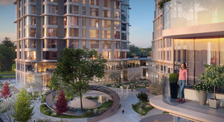 Благоустройство в ЖК “Stories на Мосфильмовской”