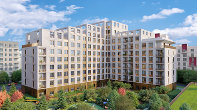 Планировка трехкомнатной(квартира) площадью 81.21 квадратных метров в ЖК “СберСити в Рублево-Архангельском”