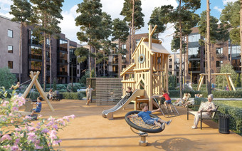 Детская площадка в "G3 Михалевич!"