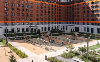 Площадка для спорта в ЖК "Дмитровский Парк"