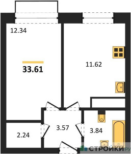 Планировка квартиры, ID 327882
