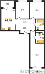 Планировка квартиры, ID 533903