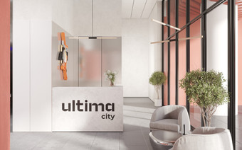 Ресепшен в ЖК “ULTIMAcity”