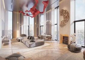 Холл в ЖК "Гранд Фили"