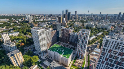 Планировка трехкомнатной(квартира) площадью 87.5 квадратных метров в ЖК “ЖК Петровский парк II”