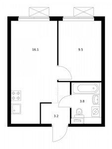 Планировка квартиры, ID 86153