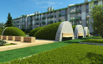 территория ЖК Митино Дальнее