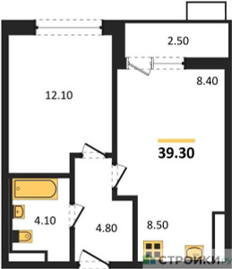 Планировка квартиры, ID 291622
