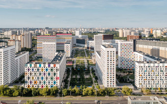 Общий вид на квартал ЖК "Green Park"