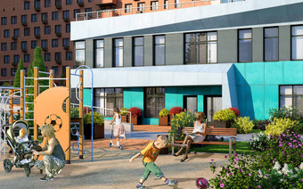 Площадка ЖК «Тополя»