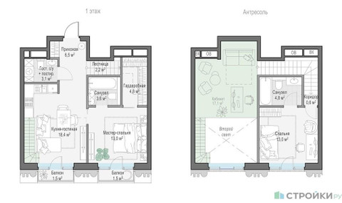 Планировка квартиры, ID 406682