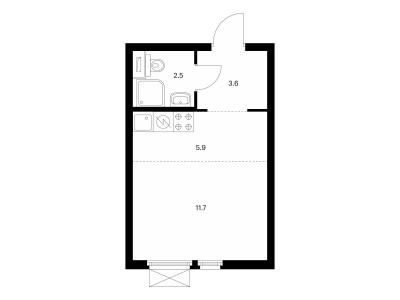 Планировка квартиры, ID 211227