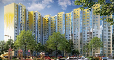 Планировка студии(квартира) площадью 32.3 квадратных метров в ЖК “ЖК Первый Зеленоградский”