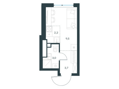 Планировка квартиры, ID 534809