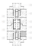 Планировка однокомнатной(квартира) площадью 39.9 квадратных метров в “ЖК SET (Сет)”
