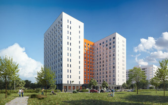 корпус ЖК Солнцево Парк