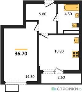Планировка квартиры, ID 253560