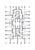 Планировка однокомнатной(квартира) площадью 46.2 квадратных метров в “ЖК 1-й Нагатинский (Первый Нагатинский)”