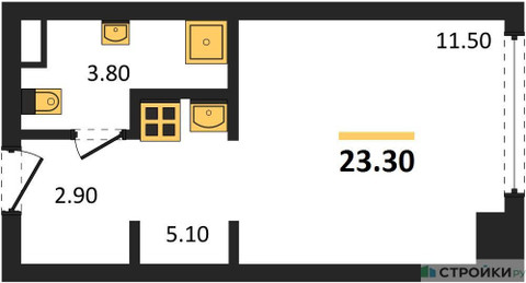 Планировка квартиры, ID 532708