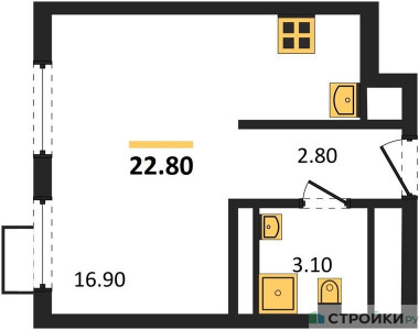 Планировка квартиры, ID 281284