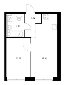 Планировка квартиры, ID 160998