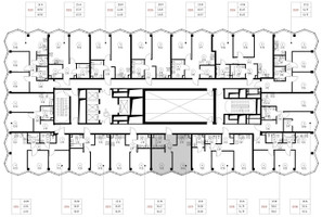 Планировка однокомнатной(квартира) площадью 36.1 квадратных метров в “Дом премиум-класса МИРА”