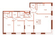 Планировка квартиры 4+ комнат (Квартиры)139.5