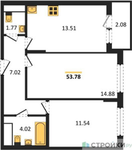 Планировка квартиры, ID 147790