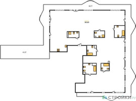 Планировка 4+ комнатной(квартира) площадью 327.3 квадратных метров в “Квартал Foriver”