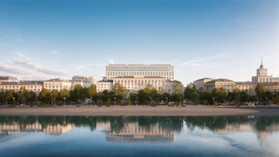 Планировка двухкомнатной(квартира) площадью 118.6 квадратных метров в ЖК “Клубный квартал "Фрунзенская набережная"”