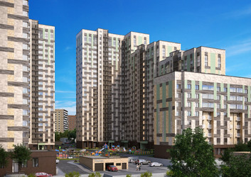 Планировка 4+ комнатной(квартира) площадью 119.2 квадратных метров в ЖК “ЖК Настроение”