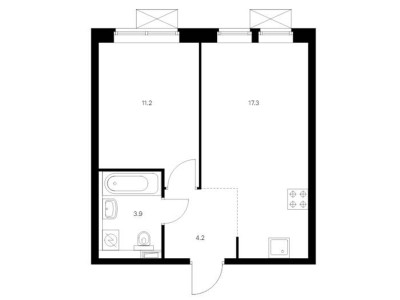 Планировка квартиры, ID 72890