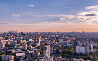 Вид из окна на Москва-сити