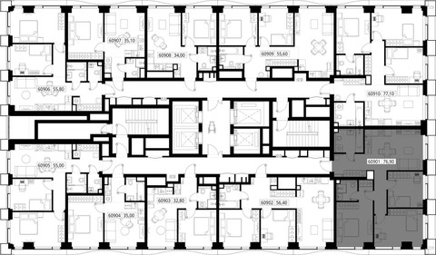 Планировка квартиры, ID 515518