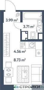 Планировка квартиры, ID 441224
