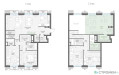 Планировка квартиры 4+ комнат (Квартиры)122.75