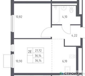 Планировка квартиры, ID 455685