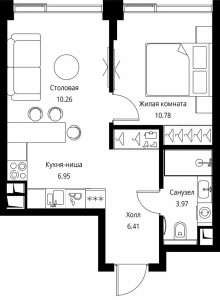 Планировка квартиры, ID 306725