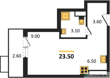 Планировка квартиры, ID 310979