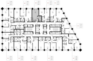 Планировка студии(квартира) площадью 28.2 квадратных метров в “Дом премиум-класса МИРА”