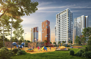 Детская площадка в ЖК "Спутник"