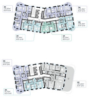 Планировка двухкомнатной(квартира) площадью 97.7 квадратных метров в “СберСити в Рублево-Архангельском”