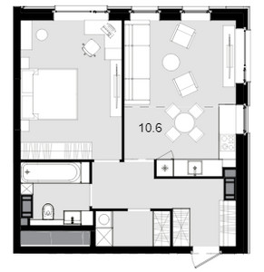 Планировка квартиры, ID 255263